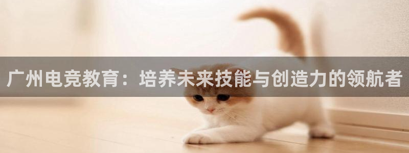 火博电竞网站：广州电竞教育：培养未来技能与创造力的领航者